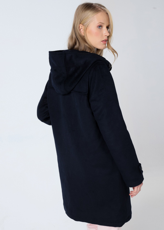 Manteau Trench en laine | Bleu
