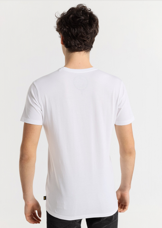 T-shirt Galet Biff | Blanc