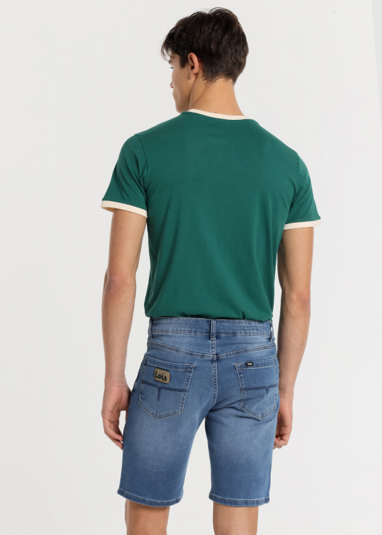 Bermuda Jean towel Coupe Slim - Taille Moyenne  |Tailles en pouces | Jeans