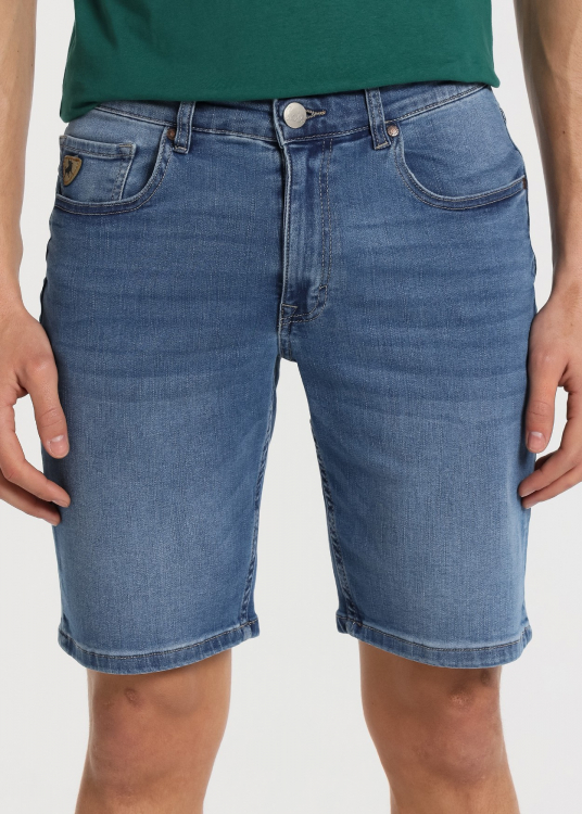 Bermuda Jean towel Coupe Slim - Taille Moyenne  |Tailles en pouces