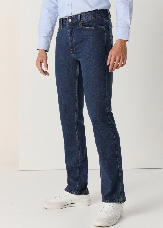 Pantalon en denim - Coupe droite |Tailles en pouces
