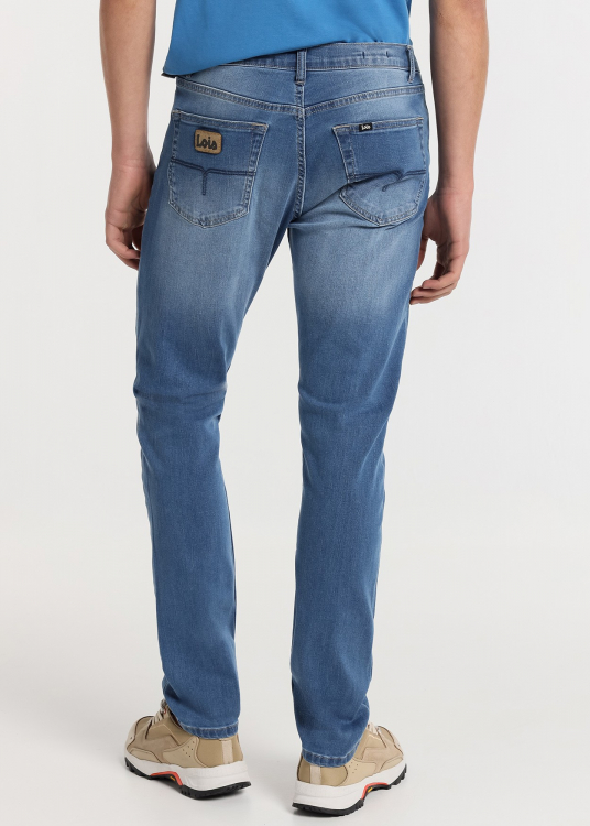 Jeans Coupe Slim - Taille Moyenne cinq poches |Tailles en pouces