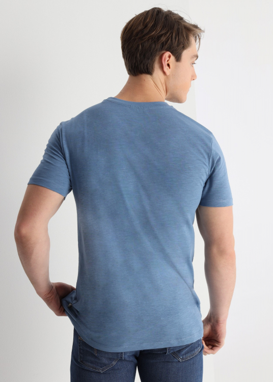 T-Shirt manche courte avec logo Scout  | Bleu