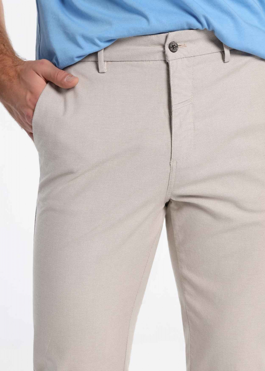 Pantalon Chino Mini Print - Slim Fit