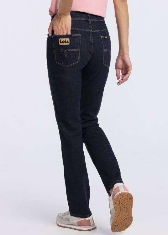 Jeans - Straight Fit | Taille en pouces | Gris