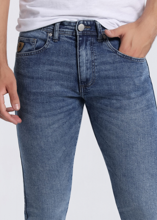 Jeans | Taille naturelle  - Regular Fit | Taille en pouces