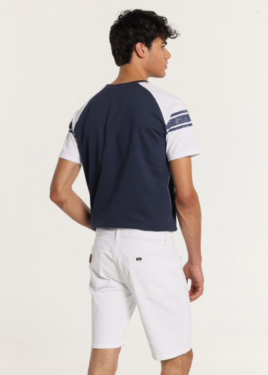 Bermuda Jean Coupe Slim - Taille Moyenne |Tailles en pouces | Blanc