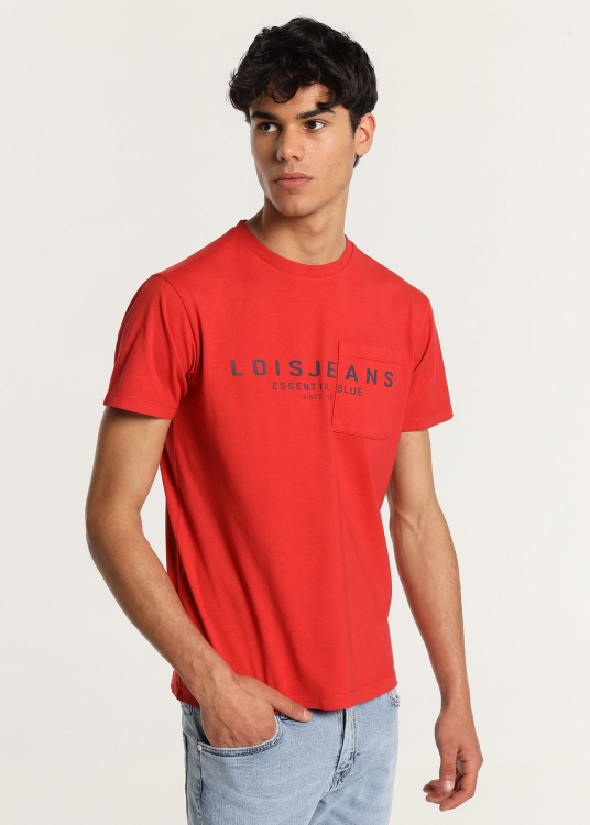 T-Shirt manche courte Graphique Essential avec poche