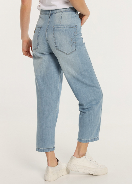 Jeans Coupe ballon - high rise |Tailles en pouces