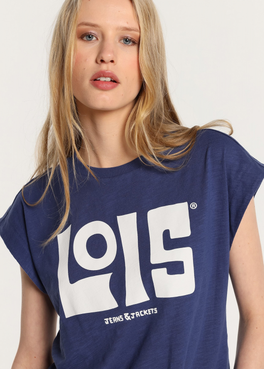 T-Shirt manche courte  avec Graphique modern craft Lois