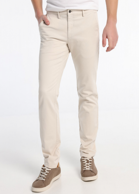 Pantalon Chino Twill - Regular Fit | Blanc